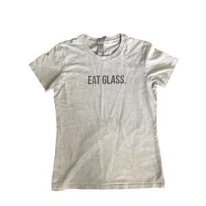 EAT GLASS Schitts Creek Tee Size M (Runs Small)